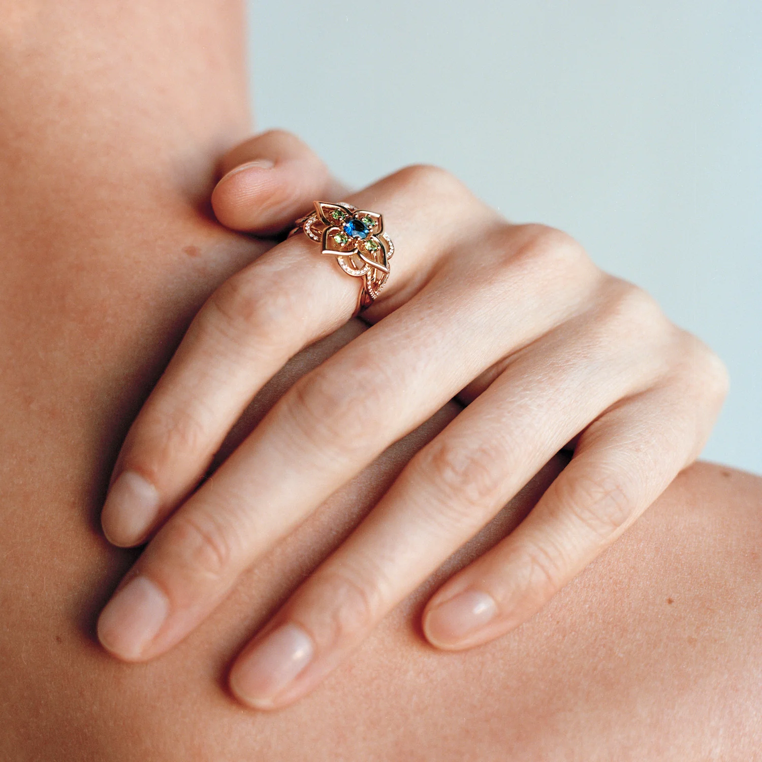 Giardino Ring Sapphire - Image 7