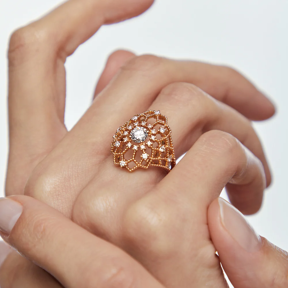 Maglia Ring Pink gold - Image 3